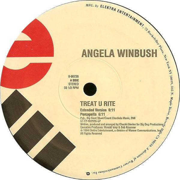Àngela Winbush* : Treat U Rite (12", Single)
