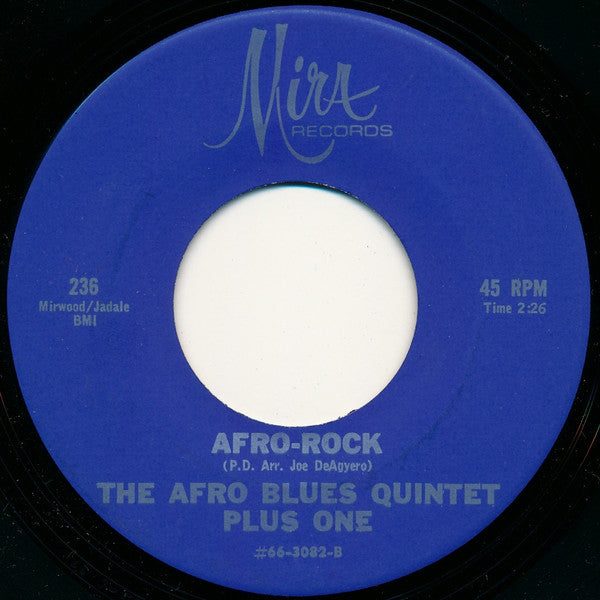 The Afro Blues Quintet Plus One : Let My People Go / Afro-Rock (7", Single)