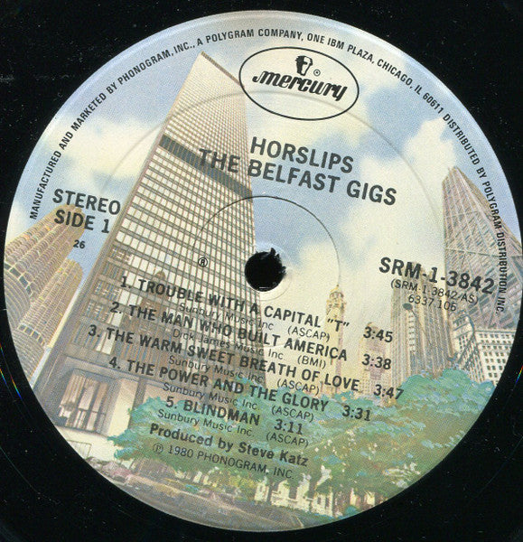 Horslips : The Belfast Gigs (LP, Album, 26 )