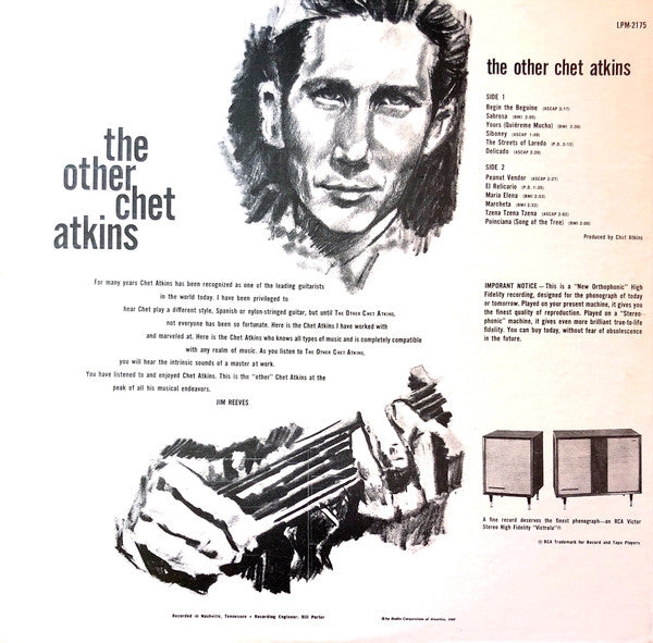 Chet Atkins : The Other Chet Atkins (LP, Mono, Ind)