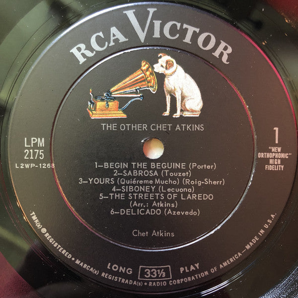 Chet Atkins : The Other Chet Atkins (LP, Mono, Ind)