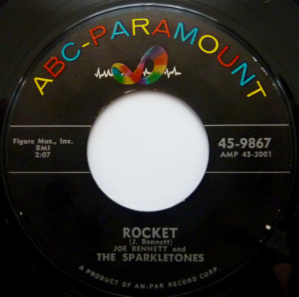 Joe Bennett And The Sparkletones : Penny Loafers And Bobby Socks / Rocket (7", Single)