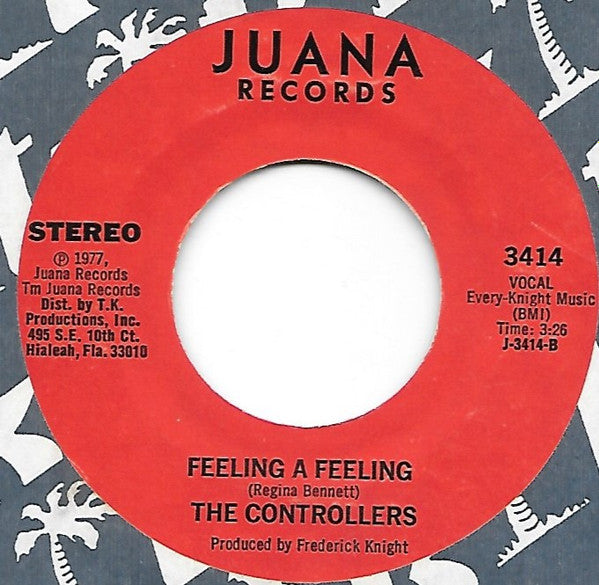 The Controllers (2) : Somebody's Gotta Win, Somebody's Gotta Lose / Feeling A Feeling (7", Single, red)