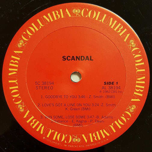 Scandal (4) : Scandal (12", EP, Ter)
