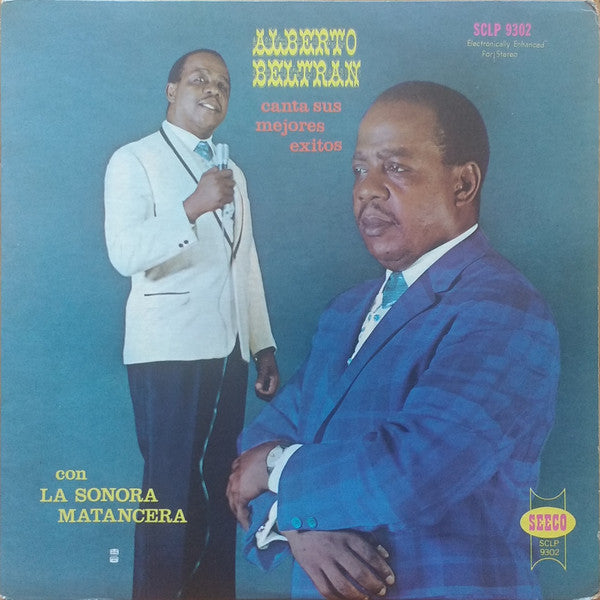 Alberto Beltrán Con La Sonora Matancera : Canta Sus Mejores Exitos (LP, Album)