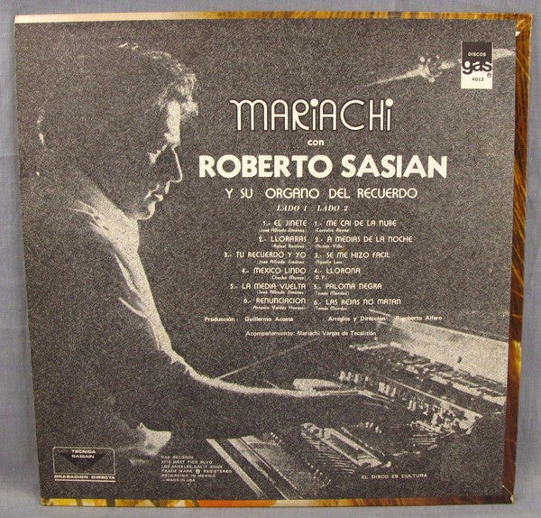 Roberto Sasian : Mariachi (LP, Album)