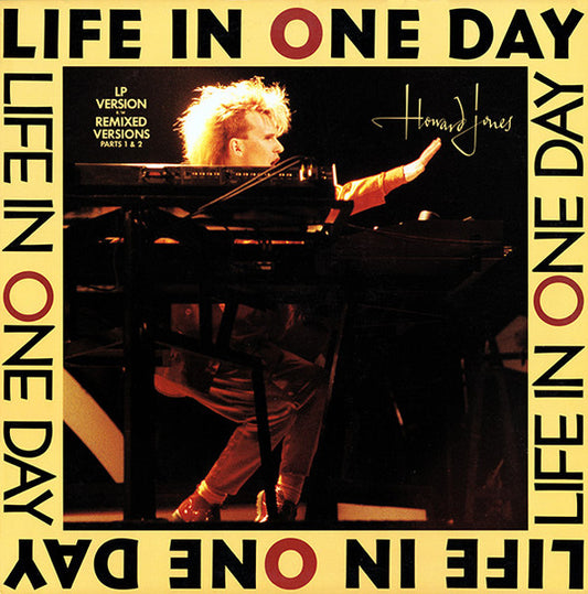 Howard Jones : Life In One Day (12", Single, All)