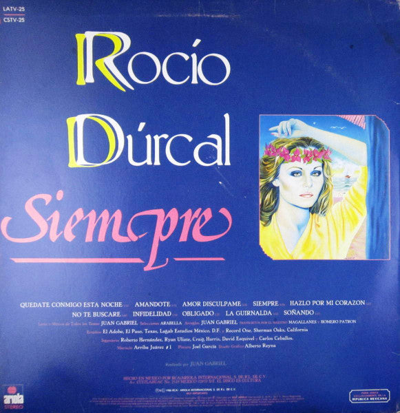 Rocío Dúrcal : Siempre (LP, Album, Ins)