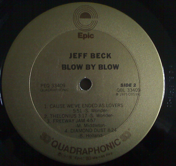 Jeff Beck : Blow By Blow (LP, Album, Quad)