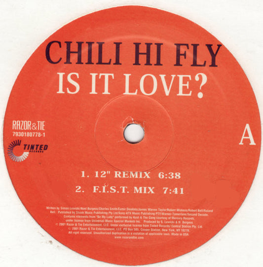 Chili Hi Fly : Is It Love? (12")