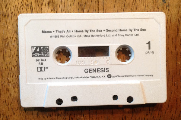 Genesis : Genesis (Cass, Album)