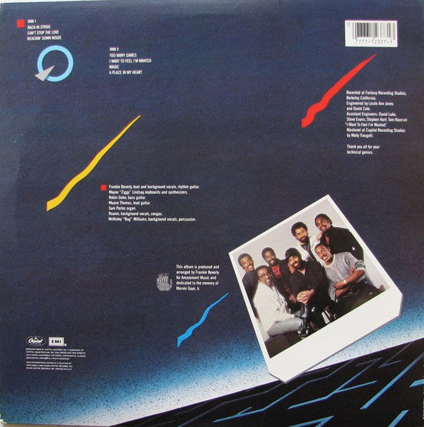 Maze Featuring Frankie Beverly : Can't Stop The Love (LP, Album, Jac)