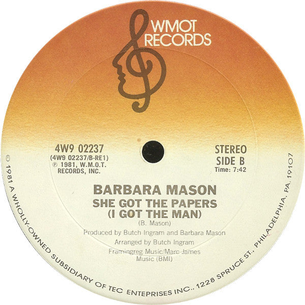 Barbara Mason : Let Me Give You Love (12")