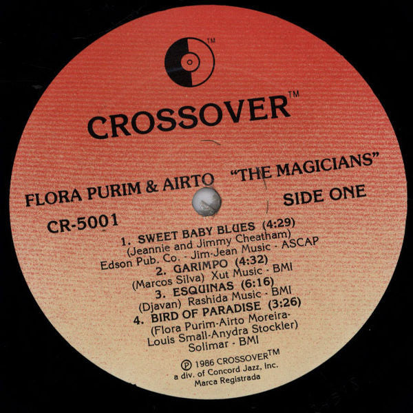 Flora Purim And Airto Moreira : The Magicians (LP, Album)