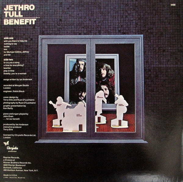 Jethro Tull : Benefit (LP, Album, San)