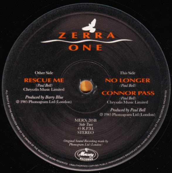 Zerra I : Rescue Me (12", Single)