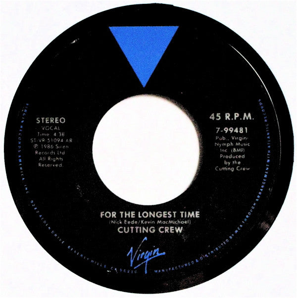 Cutting Crew : (I Just) Died In Your Arms (7", Single, All)