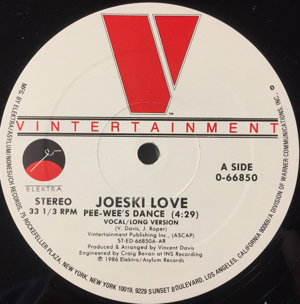 Joeski Love : Pee-Wee's Dance (12", RE)