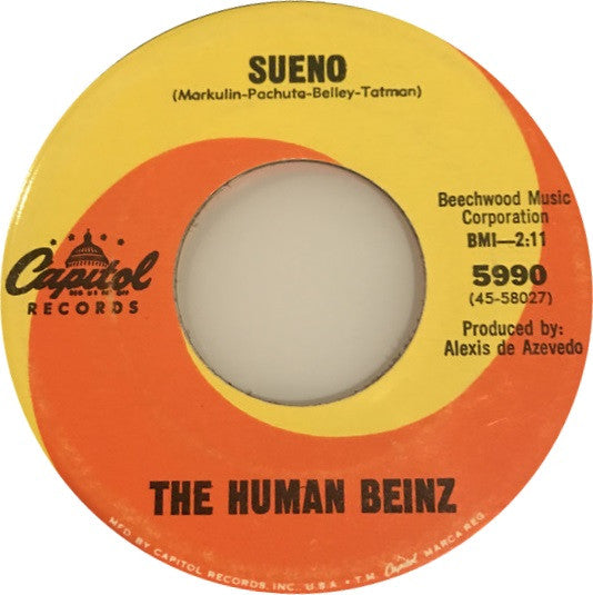 The Human Beinz : Nobody But Me (7", Single, Los)