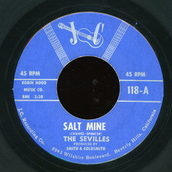 The Sevilles : Salt Mine (7", Single)