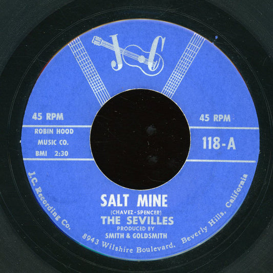 The Sevilles : Salt Mine (7", Single)