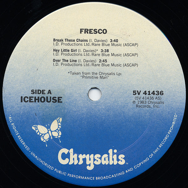 Icehouse : Fresco (LP, MiniAlbum, Pit)