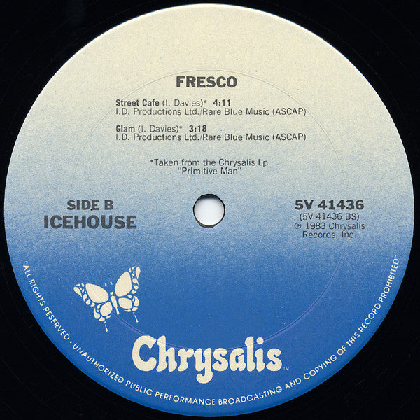 Icehouse : Fresco (LP, MiniAlbum, Pit)