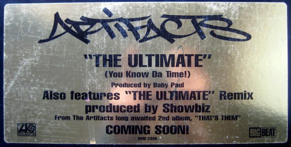 Artifacts : The Ultimate (12", Promo)