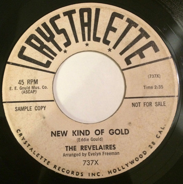 The Revelaires (4) : New Kind Of Gold (7", Single, Promo)