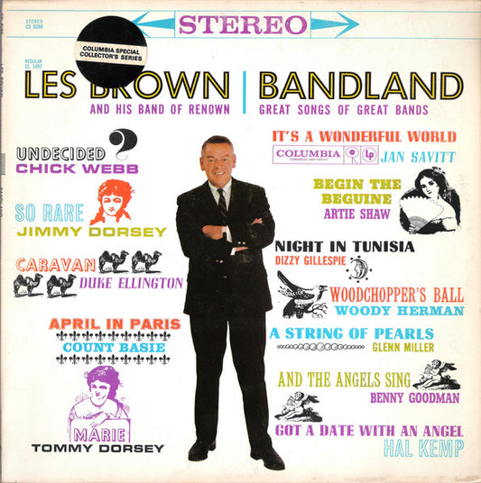 Les Brown And His Band Of Renown : Bandland (Great Songs Of Great Bands) (LP)