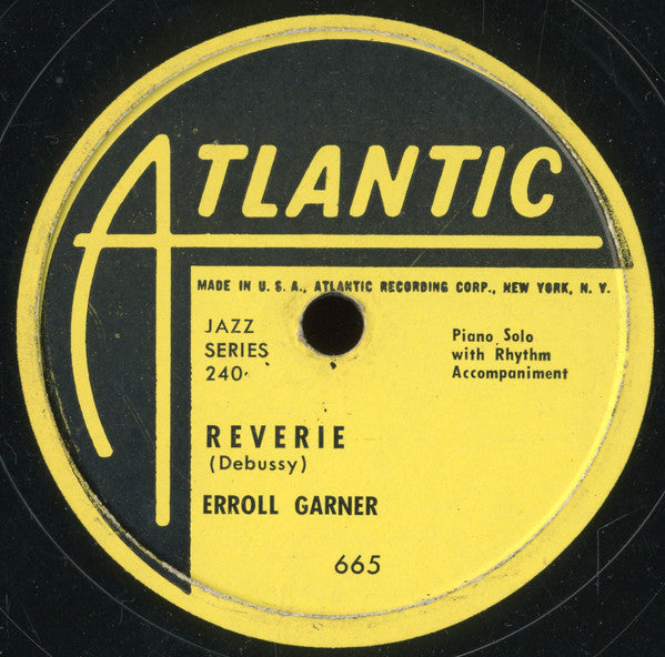 Erroll Garner : Reverie / Impressions (Shellac, 10")