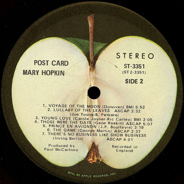 Mary Hopkin : Post Card (LP, Album, Los)