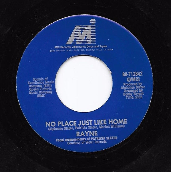 Rayne (6), Solomon Burke : No Place Just Like Home / You're All I Want For Christmas (7")