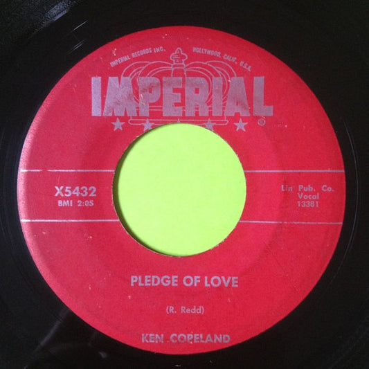 Ken Copeland* / The Mints : Pledge Of Love / Night Air (7", Single)