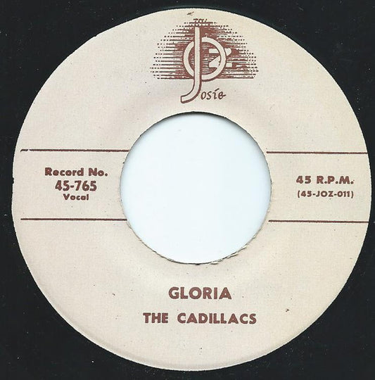 The Cadillacs : Gloria / I Wonder Why (7", Single, Unofficial)