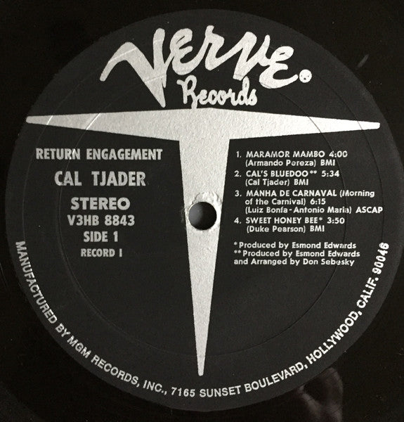 Cal Tjader : Verve Return Engagement (2xLP, Comp)