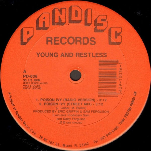 Young & Restless : Poison Ivy (12")