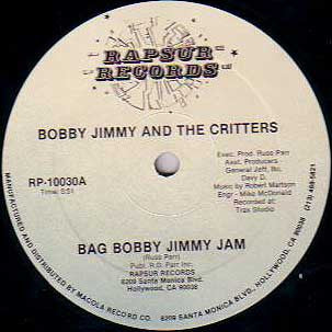 Bobby Jimmy And The Critters : Bag Bobby Jimmy Jam (12")