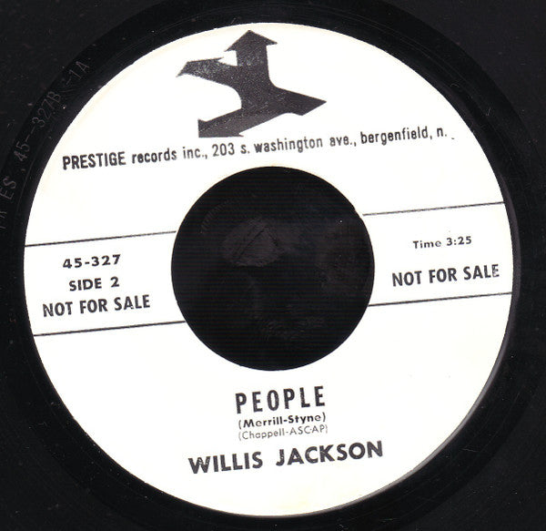 Willis Jackson : Nightingale / People (7", Promo)