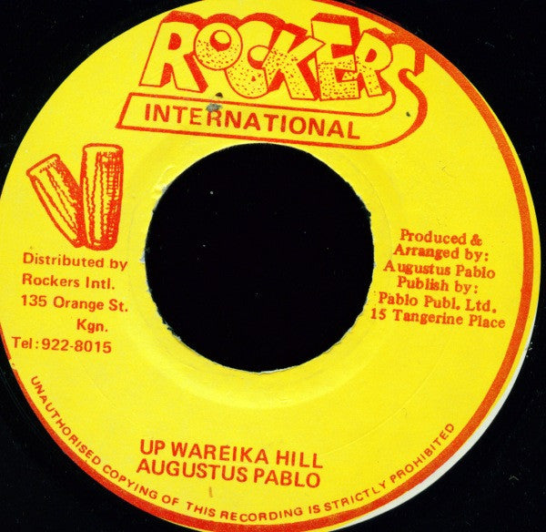 Augustus Pablo : Up Wareika Hill (7", RE)