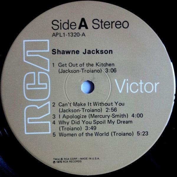 Shawne Jackson : Shawne Jackson (LP, Album)