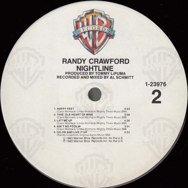 Randy Crawford : Nightline (LP, Album, Win)