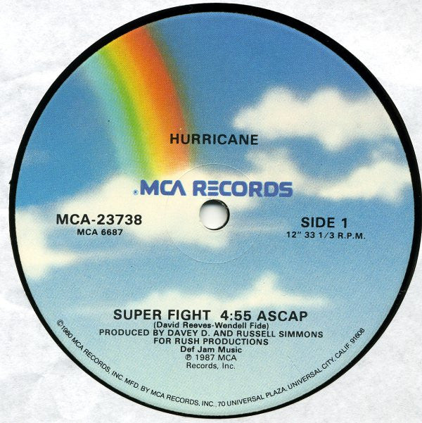 Hurricane (2) : Super Fight (12")