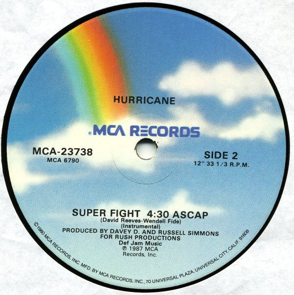 Hurricane (2) : Super Fight (12")