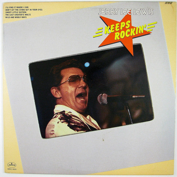 Jerry Lee Lewis : Keeps Rockin' (LP, San)