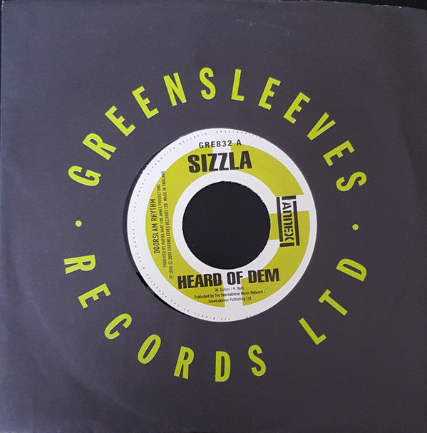 Sizzla / General B : Heard Of Dem / 20 Weed Commandments (7")