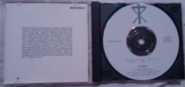Christian Death : Ashes (CD, Album, RE)