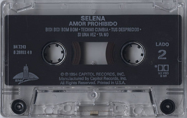 Selena : Amor Prohibido (Cass, Album, Wax)