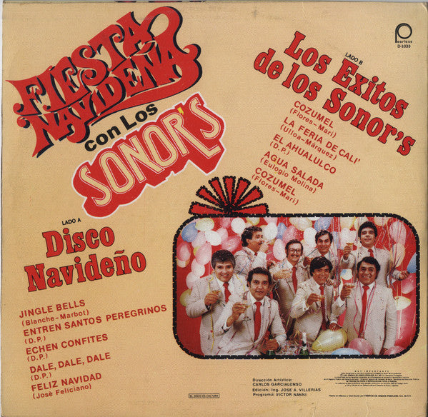 Los Sonor's : Fiesta Navideña (LP)
