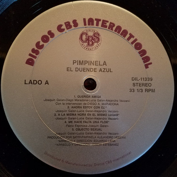 Pimpinela : El Duende Azul (LP, Album)
